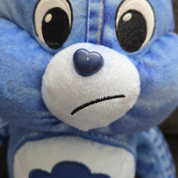 Care Bears Grumpy Bear Denim Edition Plush - Picture 2 of 13